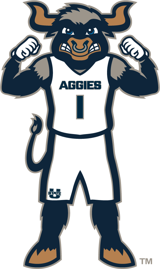 Utah State Aggies 2018-2019 Mascot Logo DIY iron on transfer (heat transfer)